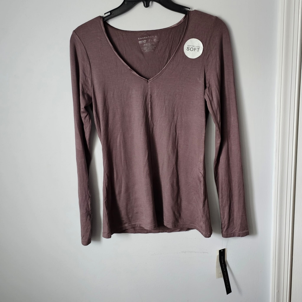 Alfani Sleepwear Long Sleeve Shirt
